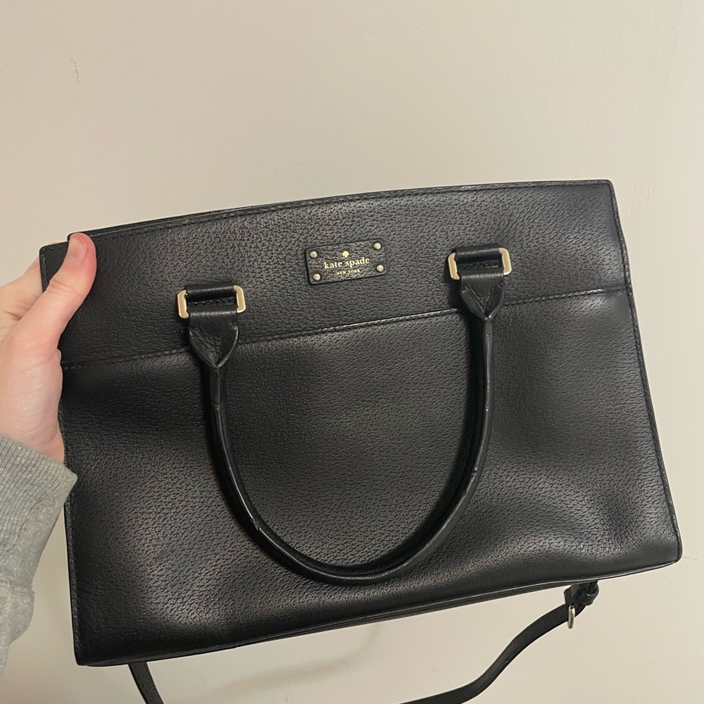 Kate Spade Black Leather Handbag